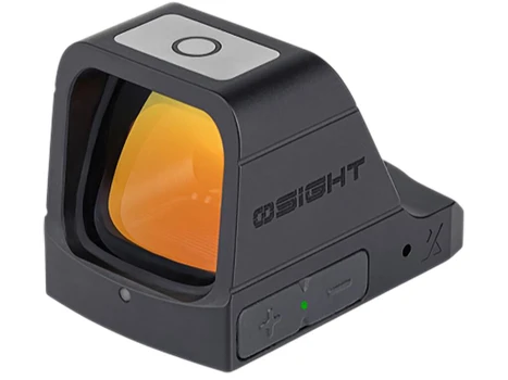 Olightstore Usa Inc OSIGHTXRDDOTBK Osight X Black Anoidized 1x 3 MOA Red Dot/32 MOA Circle Reticle