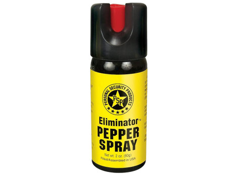 PSP EGL60FTC Eliminator Pepper Spray Pepper Gel Range 12-15 ft Canister