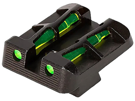 HiViz TRLW11 LiteWave Rear Sight Green/Red Interchangeable Fits Taurus G3, G3 Tactical, G3C, GX4, GX4XL, GX4 Carry