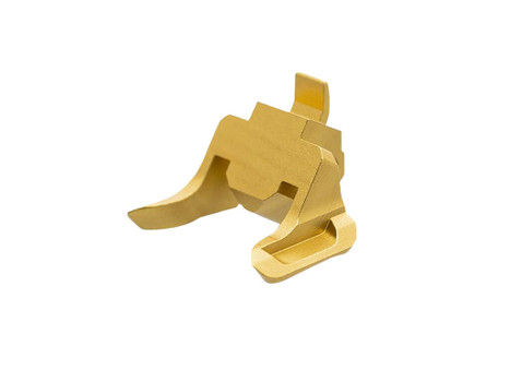 Tyrant CNC TDVP9EGOLD Extended Magazine Release 9mm/40 S&W Fits Heckler & Koch VP9/VP40 Gold Aluminum