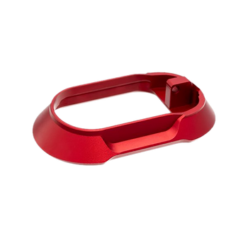 Tyrant CNC TDVP9MWRED  Magwell Fits Heckler & Koch VP9/VP40 Red Aluminum                                                                                                                                