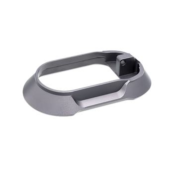 Tyrant CNC TDVP9MWGREY  Magwell Fits Heckler & Koch VP9/VP40 Grey Aluminum                                                                                                                              
