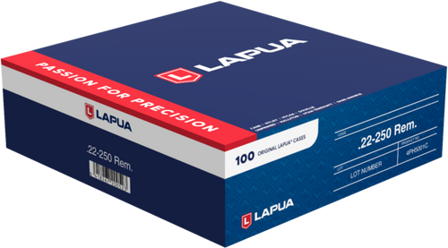 Berger Bullets 4PH5001C Unprimed Cases  22-250 Rem Rifle Brass 100/Box                                                                                                                                  