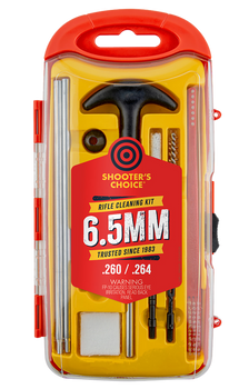 Shooters Choice SHFSRK65 Rifle Cleaning Kit 6.5mm                                                                                                                                                       
