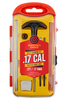 Shooters Choice SHFSRK17 Rifle Cleaning Kit 17 Cal                                                                                                                                                      