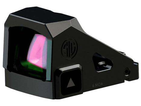 Sig Sauer Electro-Optics SORMDC60 Romeo-MDC Mini Daily Carry Black 1x26mm, 6 MOA Illuminated Red Dot Reticle