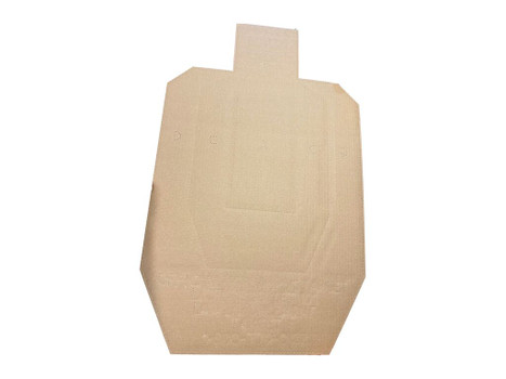 Action Target IPSC-CB IPSC/USPSA Targets Hanging Cardboard 18" x 30" 100Ct