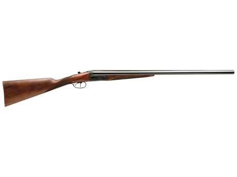 Dickinson ST1226DH Estate 12 Gauge with 26" Black Barrel, 3" Chamber, 2rd Capacity, Color Case Hardened Metal Finish, Oil Turkish Walnut Stock & Double Trigger Right Hand (Full Size)