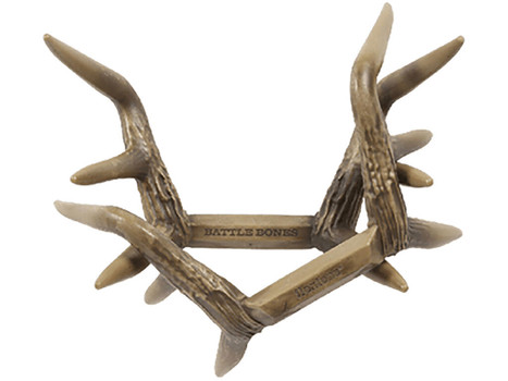 Flextone FLX-FLXDR064 Battle Bones Rattling Antlers Attracts Deer Species Brown