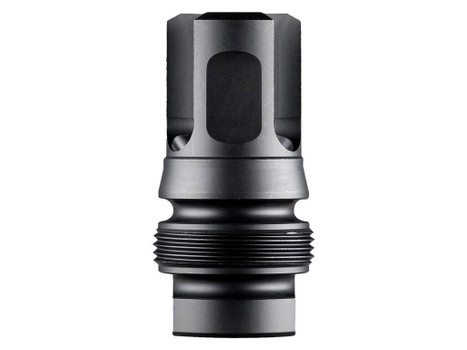 Dead Air DA130 Xeno 3-Prong Flash Hider Black Nitride 4140 HT Alloy Steel 5/8"x24 Threads 1.96" OAL 9mm