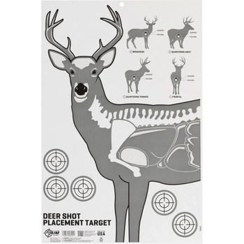 Ez Aim Deer Vitals Corrugated Target 23x25"