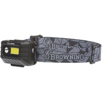 Browning Full Draw Headlamp Rechargable Gray