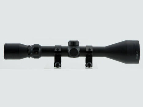 TruGlo TG-85395XB Buckline Black Anodized 3-9x50mm 1" Tube BDC Reticle