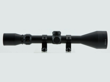 TruGlo TG-85395XB Buckline Black Anodized 3-9x50mm 1" Tube BDC Reticle