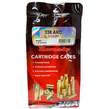 Hornady Rifle Cartridge Cases 338 ARC
