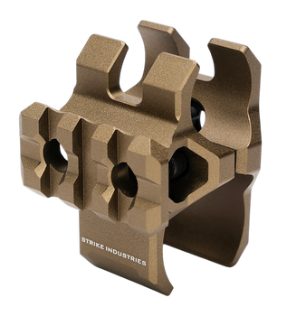 Strike Industries SGBCL1301TACFDE  Barrel Clamp For Beretta 1301/A300 Flat Dark Earth Aluminum                                                                                                          