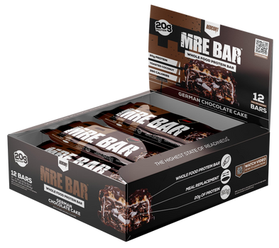Redcon1 RC1MREBGCC12 MRE Protein Bar German Chocolate Cake 12 Pack                                                                                                                                      