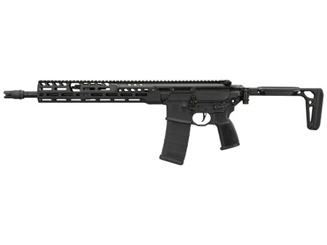 Sig Sauer RMCX556N16BLTB MCX Spear LT 5.56 NATO 30+1 16" Black Threaded Barrel, Black Anodized Alloy Receiver w/Picatinny Rail, M-LOK Handguard, Minimalist Plus Folding Stock, AR Compatible Reduced An