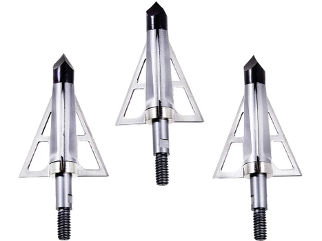 Allen 14694 CX Terminus Broadhead Stainless Steel Blades Silver 3 Pack