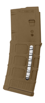 Magpul MAG556MCB PMAG Gen M3 Window 30rd 5.56x45mm/223Rem Black Polymer                                                                                                                                 
