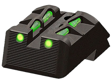 HiViz KBLW11 LiteWave Rear Sight Green/Red Fits Kimber 1911 models with fixed rear sights (excluding Micro and Solo)