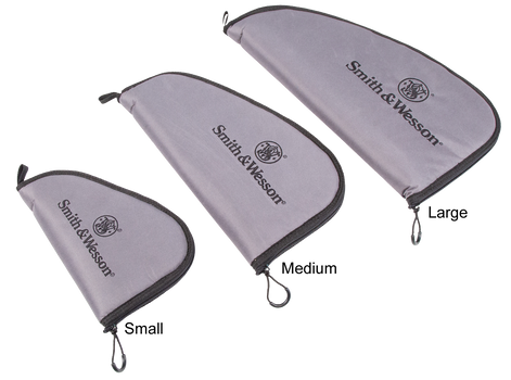 M&P Accessories 110018 Defender Handgun Case Small Black/Gray Holds Handgun Nylon                                                                                                                       