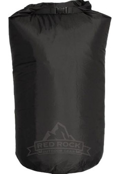 25 LITER WATERPROOF BLACKRED ROCK ROLL TOP DRY BAG 