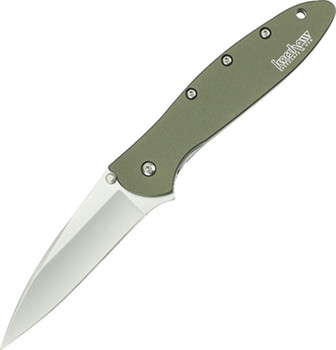 KERSHAW KO LEEK 4" LL OLIVE DRAB
