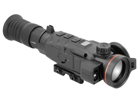 Nocpix RICO2L42R RIco 2 L48R LRF Thermal Weapon Sight Black 4x42mm Multi- 1 DIY/1 Dynamic/6 Static Reticle, 384x288, 12 Microns, 60 Hz Resolution, Zoom Digital 4x