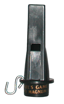Haydel's Game Calls MP90 Magnum  Whistle Call Mallard Drake/Pintail/Teal/Widgeon Sounds Attracts Ducks Black Plastic                                                                                    