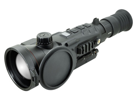iRay USA RICO2H75R RIco 2 H75R LRF Thermal Weapon Sight Black 4x75mm Multi- 1 DIY/1 Dynamic/6 Static Reticle, 640x512, 12 Microns, 60 Hz Resolution, Zoom Digital 8x