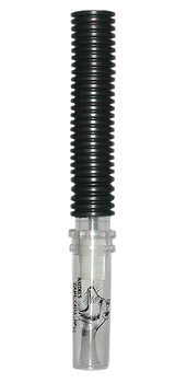 Haydel's Game Calls CH92 Coyote Howler  Tube Call Coyote Sounds Attracts Dominate Dogs Clear/Black Plastic                                                                                              