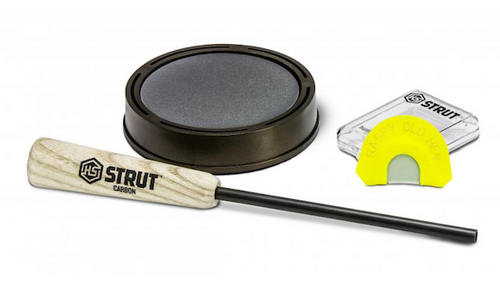 HS RASPY OLD HEN SLATE POT W /DIA