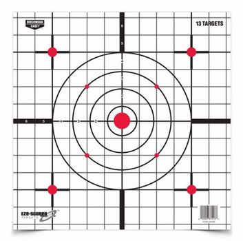 BC EZ-SCORE 12" SIGHT-IN PAPER 13PK