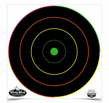 BC DRTY BRD 12" MULTICOLOR BULLSEYE