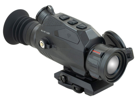 Nocpix SLIML25 Slim L25 Matte Black 25mm Multi- 1 DIY/1 Dynamic/6 Static Reticle 384x288, 12 Microns, 50 Hz Resolution