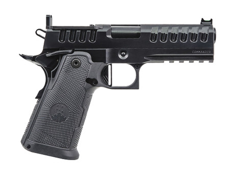 Watchtower Firearms APACHE9MMCMNDRBLK Apache Commander Frame 9mm Luger 15+1 4.25" Threaded Barrel Steel Slide Black PVD
