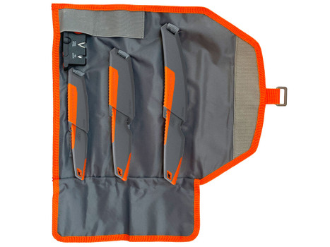 Outdoor Edge VNTX4C Vantex 3.50"/3"/5" Drop Point/Caping/Boning 7Cr17MoV SS Blade Glass-Filled Nylon Handle 4 Pieces