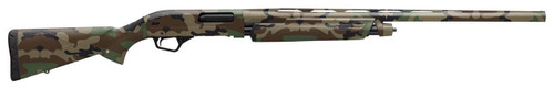 Winchester Repeating Arms 512433291 SXP Waterfowl Hunter 12 Gauge 26 41 2.75 3.5 Chamber Woodland Camo TruGlo Fiber Optic Sight Includes 3 InvectorPlus Chokes UPC: 048702024221