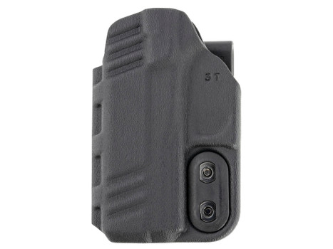 DeSantis Gunhide 137KJ3TZ0 Slim-Tuk Black Kydex Belt Clip IWB Fits Glock 43/43x Ambidextrous
