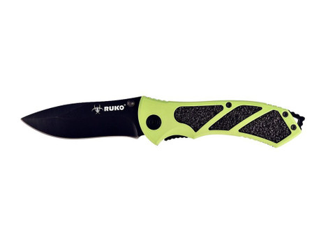 RUKO RUK0061HG-CS 440A 3-1/4"HIVIZ GRN FOLDING CS