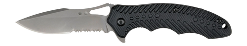 RUKO RUK0173S     TIN 3-3/4"SERRATED FOLDING G10
