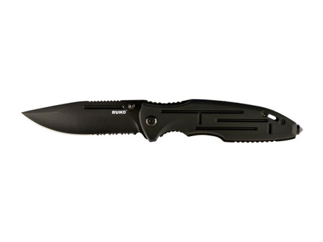 RUKO RUK0153-CS 440A 3-1/2"BLK ANODIZED FOLDING