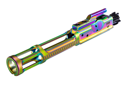 Faxon Firearms FF556BCGCNITRIDELWNCR Gunner  5.56 NATO Nitride Full Auto Chameleon                                                                                                                      