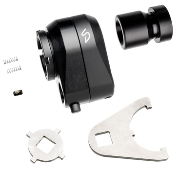Stern Defense 008SDRABADD1M Rapid Attach Buttstock Adapter Black Aluminum/Steel                                                                                                                         