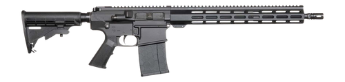 Andro Corp Industries 30816DBFORGED ACI-10 Divergent 308 Win 20+1 16" Black Nitride Threaded Barrel, Black Cerakote Aluminum Receiver w/Picatinny Rail, M-LOK Handguard, M4 Black Polymer Stock, A2 Grip
