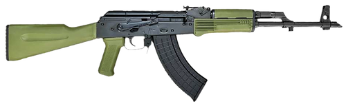 Riley Defense Inc RAK102G RAK  7.62x39mm 30+1 16.25" Black Nitride Threaded Barrel, Black Oxide Mil-Spec Receiver, Fixed Army Green Polymer, Stock OD Green Polymer Grip                                