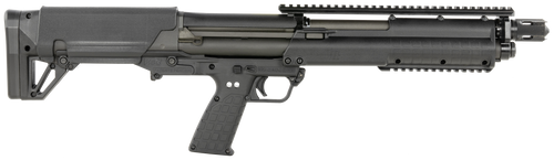 Kel-Tec KSGBLKD KSG Defender Bullpup Frame 12 Gauge Pump 3" 7+1 18.50" Black Steel Barrel, Black Picatinny Rail Aluminum Receiver, Black Adj Cheek Riser Polymer Stock, Black Magpul Vertical Grip      