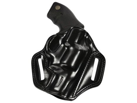 Galco CM834B Combat Master OWB Black Leather Belt Slide Fits Glock 48 Fits S&W M&P Shield EZ Fits Glock 48 MOS Right Hand