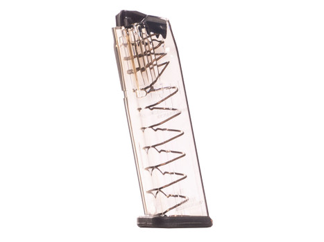 ETS Group SW9MP17 Pistol Mags Clear Detachable 17rd 9mm Luger for S&W M&P (Except Shield Variant)